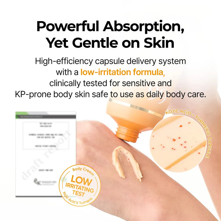 Dr. Melaxin Kojic & Turmeric Skin Lightening & Unifying Body Cream (200g)