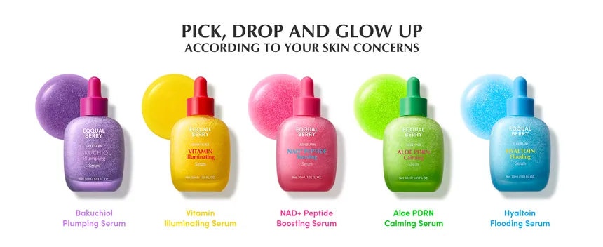 ايكوال بيري سيروم PDRN الصبار لتهدئة وتجديد البشرة (30مل)