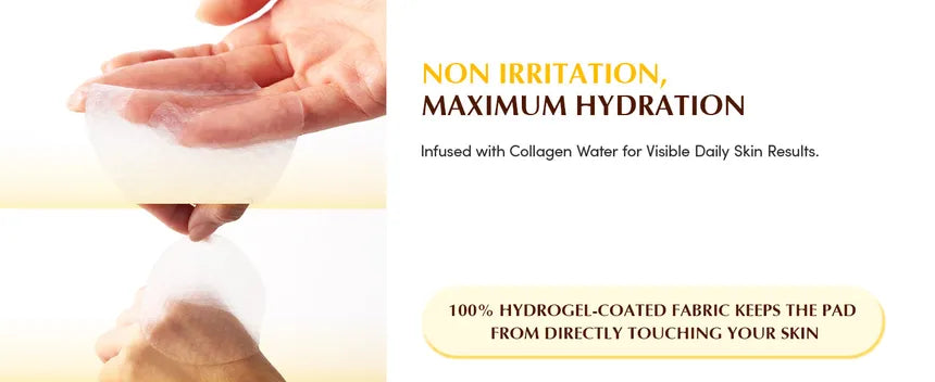 ايكوال بيري مسحات تونر جل بالكولاجين والجلوتاثيون لإشراقة البشرة (60 وسادة / 140مل)