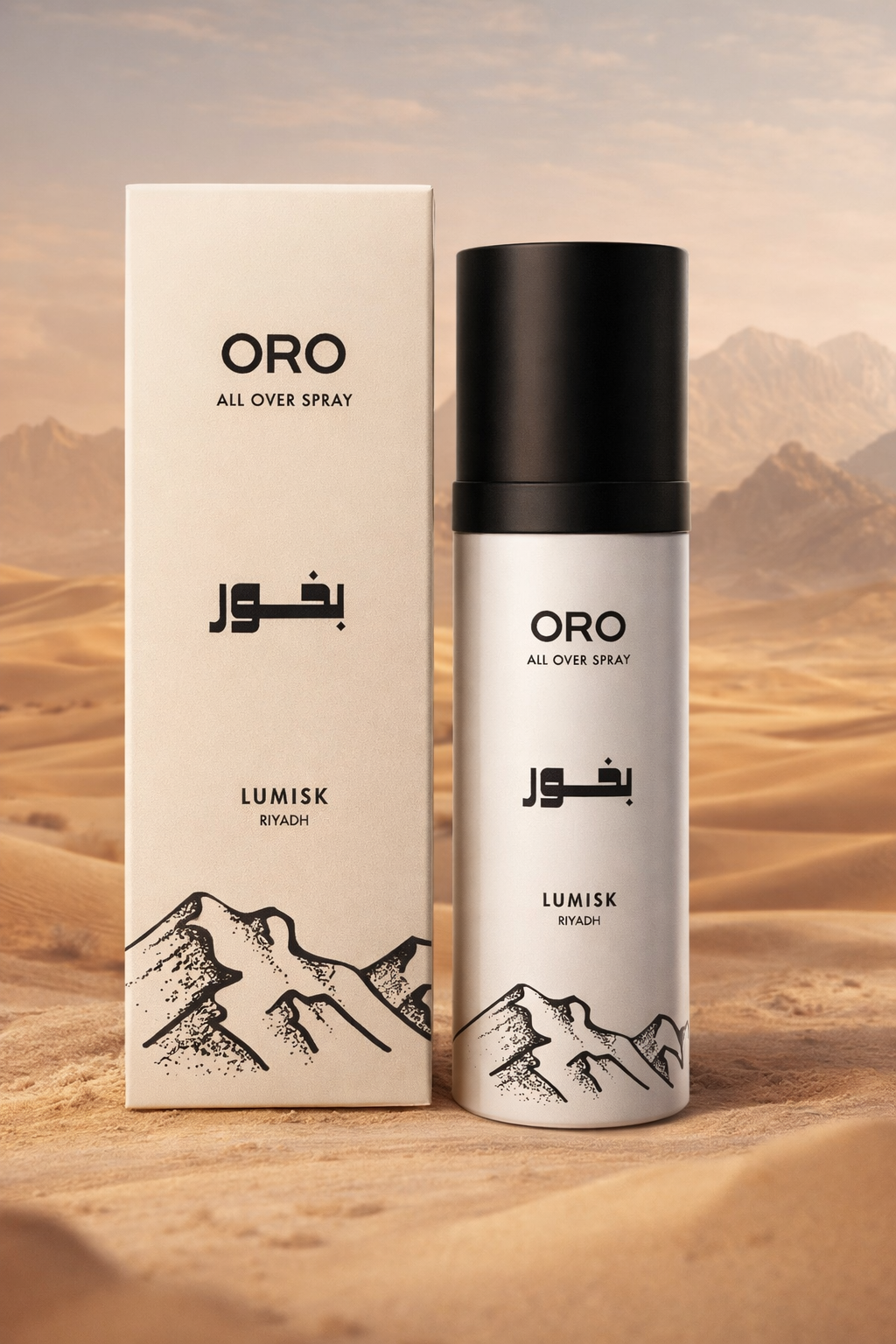 Oro 3×1 Perfume (Body - Hair - Clothes) with Incense Fragrance  