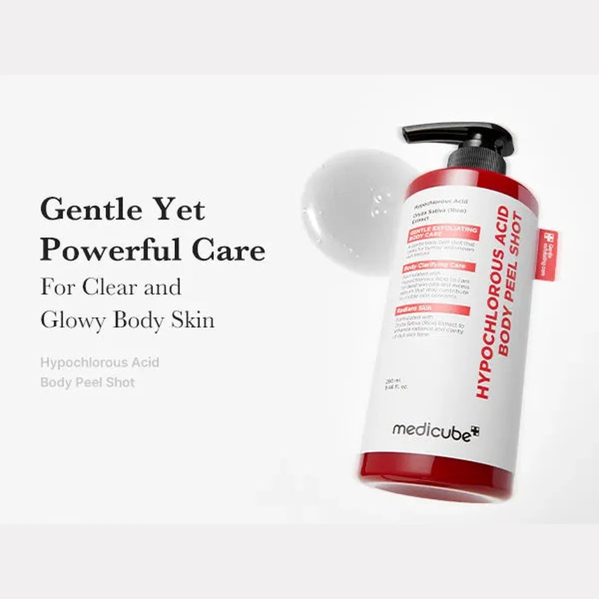 Medicube Body Care for Cleansing and Soothing the Skin (280ml)