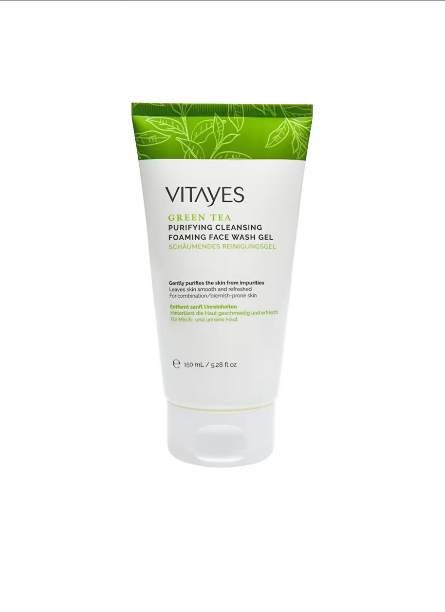 فيتايس جل غسيل الوجه بخلاصة الشاي الأخضر(150مل)