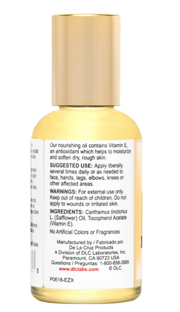 دي لا كروز زيت فيتامين  E مركز لترطيب البشرة والجسم (65مل)