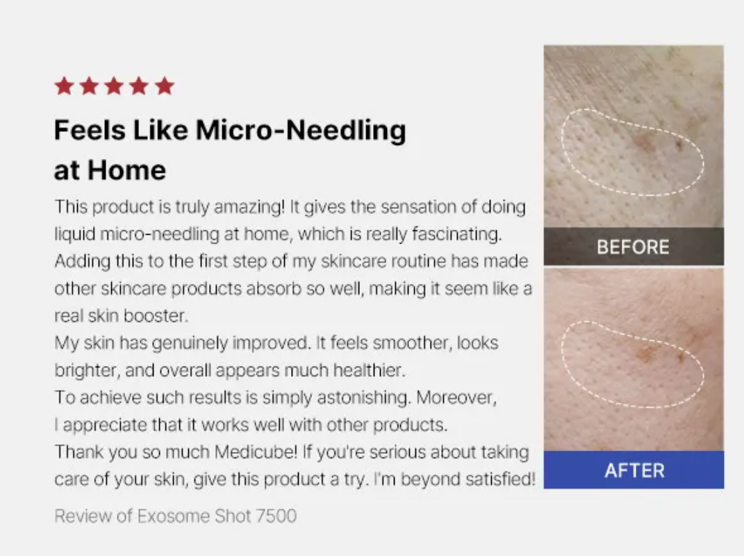 Medicube Exosom Shot One Day Pore Tightening Serum 2000-(30ml)