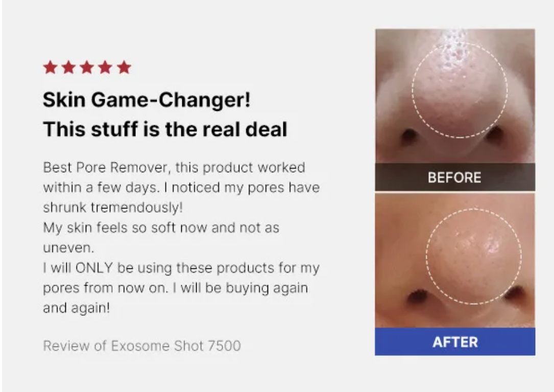 Medicube Exosom Shot One Day Pore Tightening Serum 2000-(30ml)
