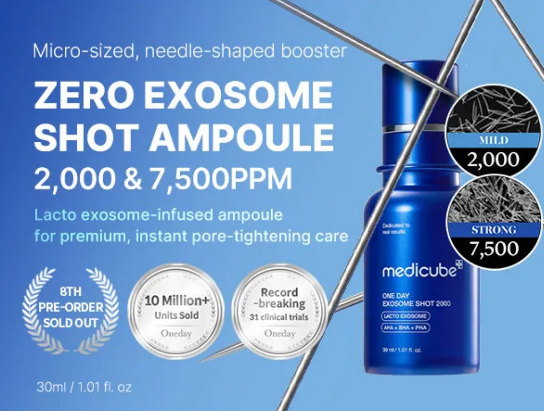 Medicube Exosom Shot One Day Pore Tightening Serum 2000-(30ml)