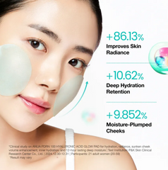 Anwa Glow Swabs with Hyaluronic Acid and PDRN (60 pcs)