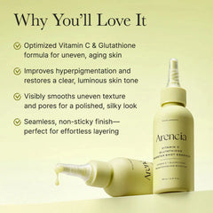 Arencia Essence Vitamin C & Glutathione Booster Shot for Radiance and Pigmentation (95ml)